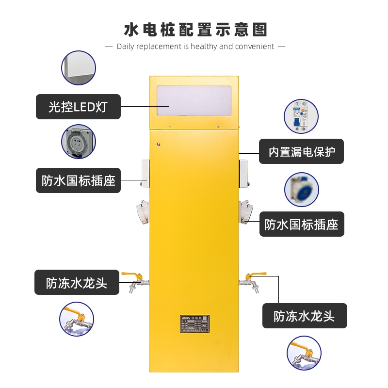 房車營地水電樁
