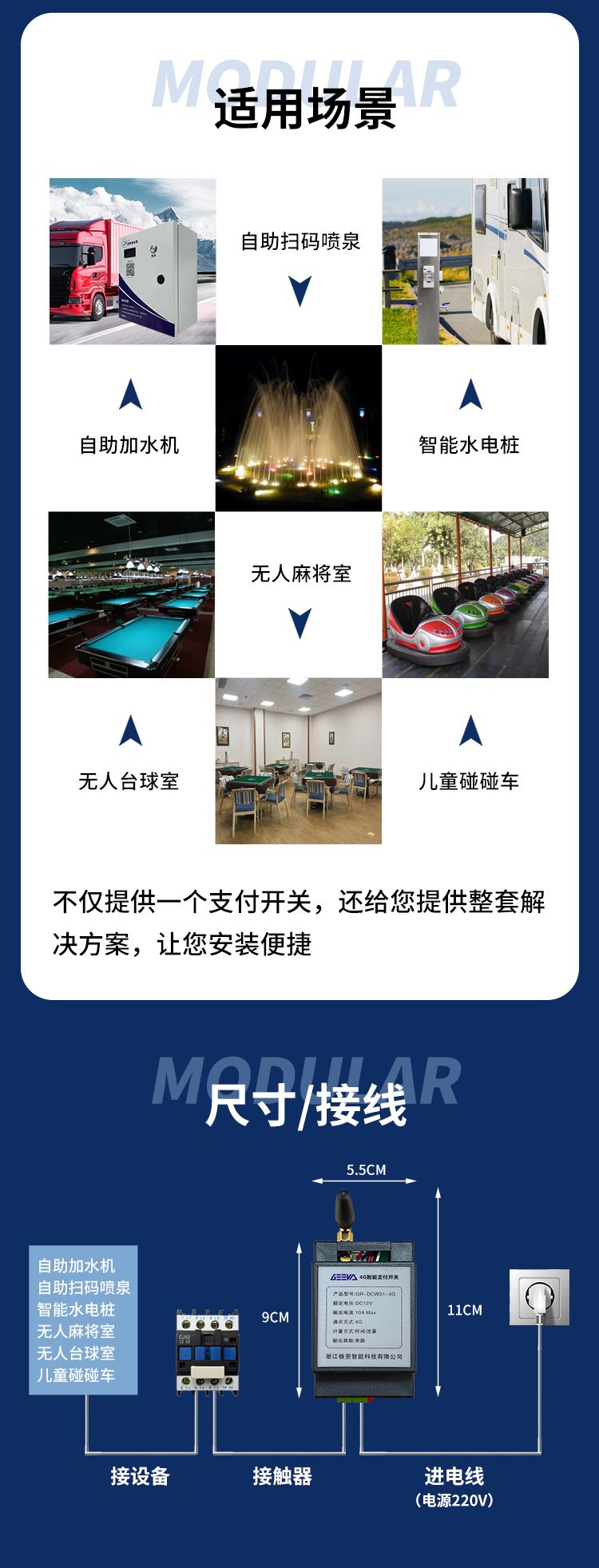 4G掃碼支付盒適用場景