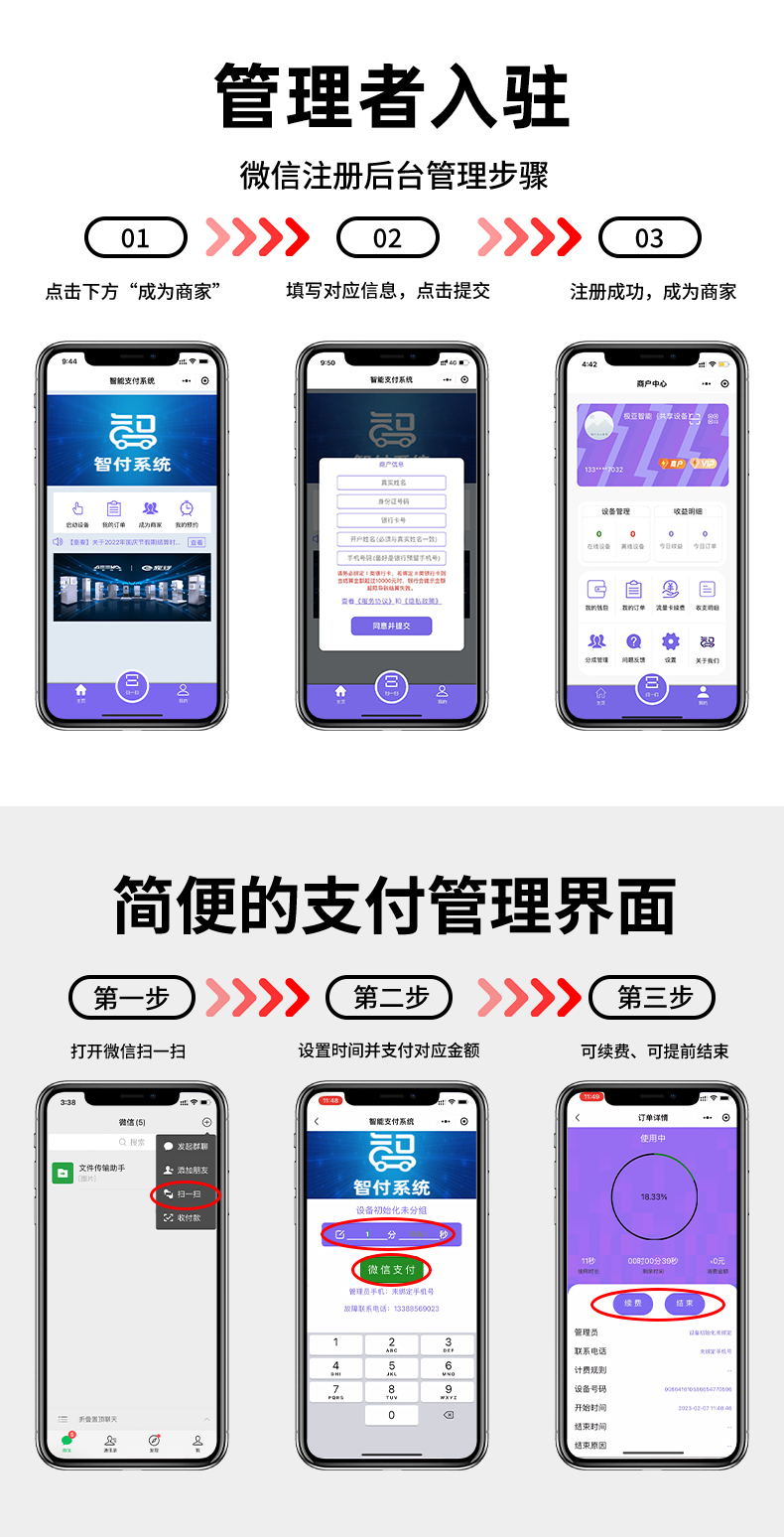 智能水電樁管理系統