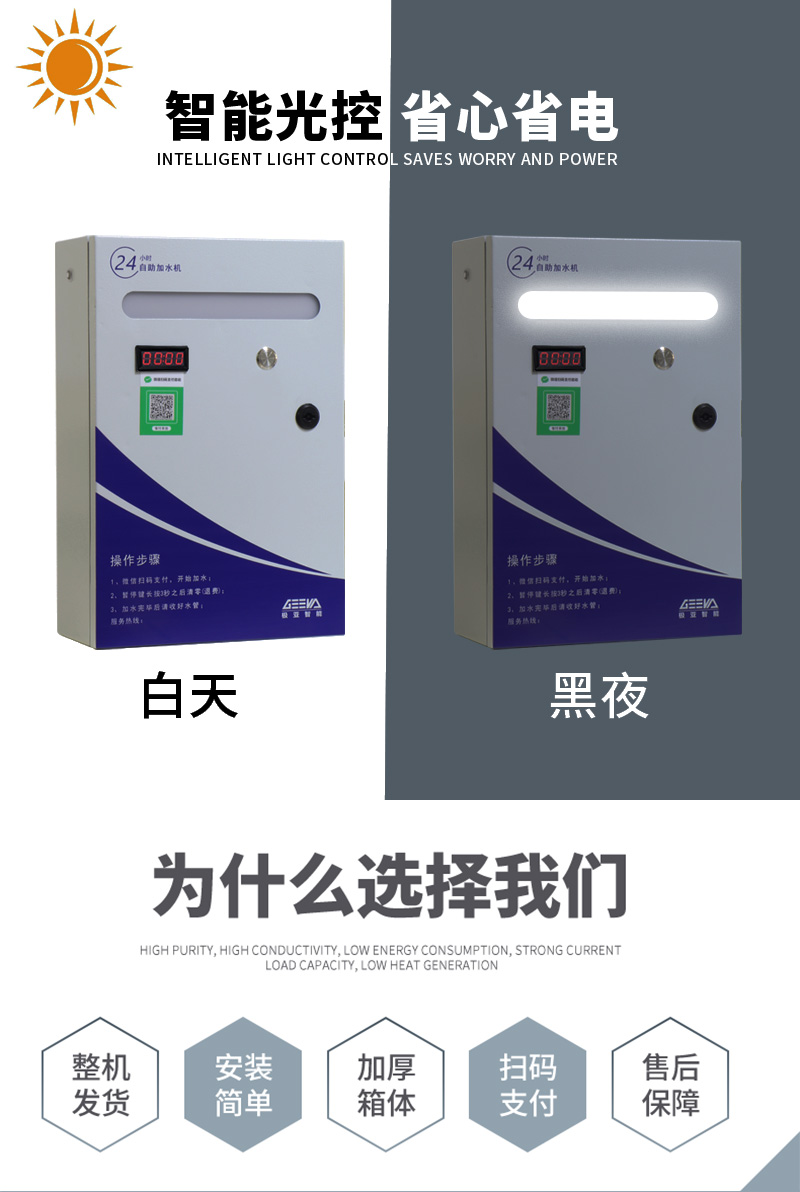 自助加水機光控